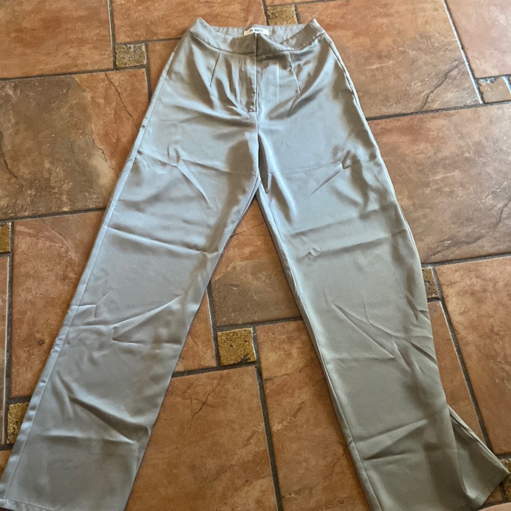 Silk pants from 4th and reckless